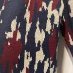 Knox Rose - Aztec Print Long Sleeve Jacquard Knit Open-Front Cardigan- Size M Photo 7