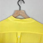 Modcloth Fervour Yellow Long Sleeve Polyester Popover Top Size M Photo 5