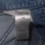 joe's jeans ✨ Wide Leg Denim Sz XS Overalls Crop Raw Hem Captivate Blue✨ Photo 7