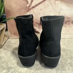 Good For The Sole Women's Black Natural Wedge Ankle Boots Size 9 Photo 4