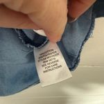 Flutter & Kick Maternity Women’s Large Denim Dress Short Sleeve Blue Photo 2