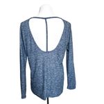 Beyond Yoga  Moonrise Spacedye T Back Long Sleeve Tee Shirt Pullover Blue Medium Photo 3