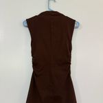Reformation Alden Bodycon Mini Brown Dress Size XS Photo 8