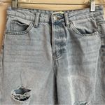 Simple Society Distressed Eco Friendly High Rise Mom Jeans Photo 3