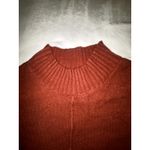 Cyrus Womens  Oversized Slouchy Orange Mock Neck Sweater Size XL Photo 3