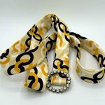 J.Crew Ribbon Belt with Rhinestone buckle - 45" Photo 0