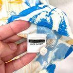 NWOT Elizabeth James The Label Val Top Sea Flower Size XS Blue Photo 3