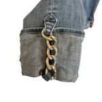 White House | Black Market WHBM Mid Rise Slim Ankle Jeans w/ Chain Cuff Detail – Size 10 Photo 6