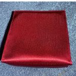 YSL NWOT ‎ Parfums Red Silk Bag Photo 3