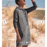 Garnet Hill Garnett Hill Trainer Hooded Dress, Sweatshirt, Side Zippers, Kangaroo Pocket Photo 3