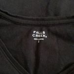 Falls Creek Falls‎ creek women’s small v neck black t shirt Photo 2