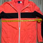 Reebok Bright Peach Jacket Womens Small Full Zip Track Jacket Windbreaker Photo 4