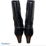 Cole Haan  Black Leather Short Boots size 6.5 Photo 2