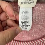 Urban Outfitters Caution to‎ the Wind Dress S Pink Stripe Tie Front Vintage 90s Y2K Preppy Boho Photo 2