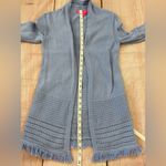 Lilly Pulitzer  Woman’s Size Xxs Blue Noble Cardigan Knit Photo 2