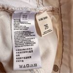 BDG White/Off white A-Line Distressed Denim Cutoff Shorts, 26 Photo 5