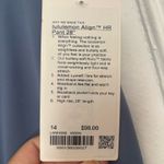 Lululemon  Align High-Rise Pants 28” Size 14 Washed Denim Photo 3