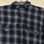 Pretty Little Thing  plaid button down thin flannel shirt Photo 2