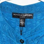 Adrienne Landau  Royal Blue Top(Size Medium) Photo 8