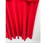 Blair Dress Women 2XL Red Round Neck Short Sleeve Polyester Blend Stretch Photo 3
