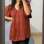 Banana Republic Burnt Orange Dress Shirt Photo 0