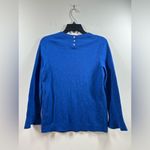 Talbots Women’s Petite Back Button Lambswool Blend Bell Cuffs Sleeve Sweater SP Photo 4