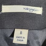 Halogen Black Wool Blend Pencil Skirt With Small Ruffle Detail Sz 8 Photo 8