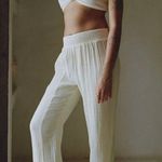 Anaak Collection Imane Cream Linen Pants Photo 2