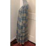 ZARA  Blue Metallic Dress Size Small S New NWT Long Sleeve RARE HTF GORGEOUS Photo 2