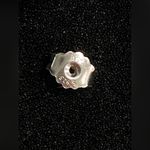 Pandora New  Sterling Silver Pearl Stud Earrings Photo 3