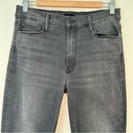 Mother The Mid Rise Dazzler Ankle jeans Lighting Up Lanterns 32 Gray Photo 12