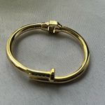 Gold Nail Bracelet Bangle Photo 0