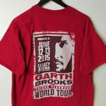 Gildan 2015 Garth Brooks World G Tour Birmingham Alabama T Shirt Graphic Tee Red Photo 14