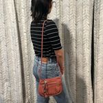 B. Makowsky Crossbody Bag Leather Mauve Pink Photo 9