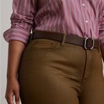 Ralph Lauren NWOT Laure  High-Rise Straight Ankle Jeans Photo 3