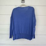 Polo Ralph Lauren Women’s Large Blue Mulberry Silk Sweater Photo 3