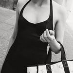 ZARA Rare! Black Satin Seamed Bustier Lingerie Style Mini Dress Photo 6