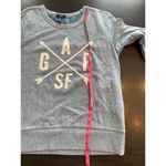 Gap San Francisco CA Sweatshirt Women's Medium Blue Pullover Spellout Compass Photo 13