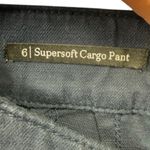 Talbots NWT SuperSoft Cropped Cargo Pants Navy 6 Photo 2