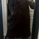 Brown wool coat Photo 0