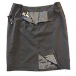 Tahari ASL Womens Straight Pencil Skirt Knee Length Black Lined Slit Size 12 Photo 6