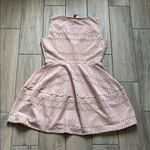 BCBGMAXAZRIA  Blush Pink Lace Mini Dress Photo 5