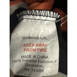 The Robe Factory Star Wars Women’s L/XL Belted Pockets Lounging Robe Black RARE Size L Photo 8