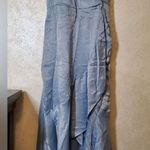 New York & Company Elegant Baby Blue Sleeveless Wrap Madi Dress Size:XXL Photo 3