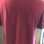 Unlisted  Women's Maroon T-Shirt Size Medium Photo 9