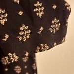 Joie  Black  Long‎ Sleeve V-Neck Silk Dress​   Size XS Photo 5