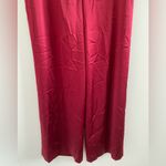 Lafayette 148 New York Scarlet Red Satin Wide Photo 7