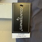 Counterparts  Pants‎ Womens gray large gold embellishment Pull On Casual Career Photo 5