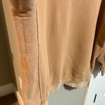 Aerie  Tan V-Neck Sweatshirt Photo 3
