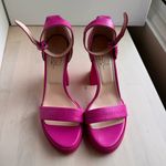 AGL hot pink Janis 110mm leather Platform sandals size 40 / US 10 Photo 5
